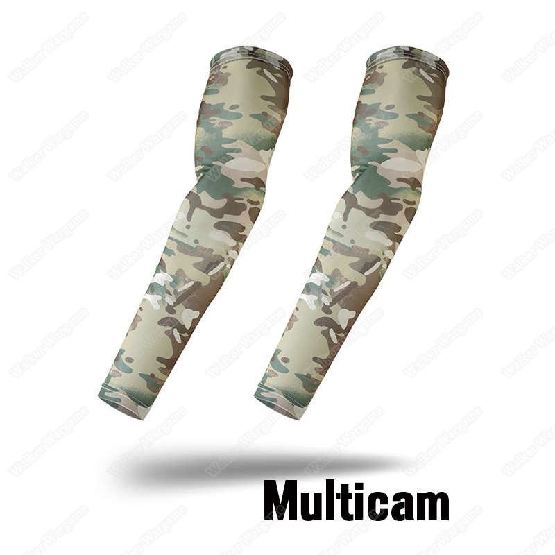 Camouflage Arm Sleeves UV Sport Quick Dry Sleeves - Multicam