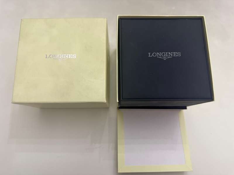 Original Longines Conquest Watch Brown Belt