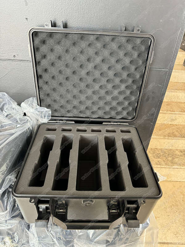 4 Pistol 12 Mag Range Case Heavy Duty Case