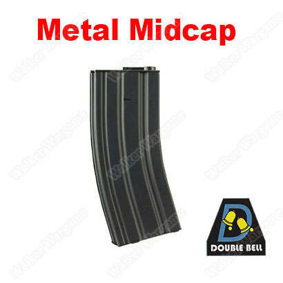 Double Bell M4 Midcap Mag Metal 110rds Airsoft