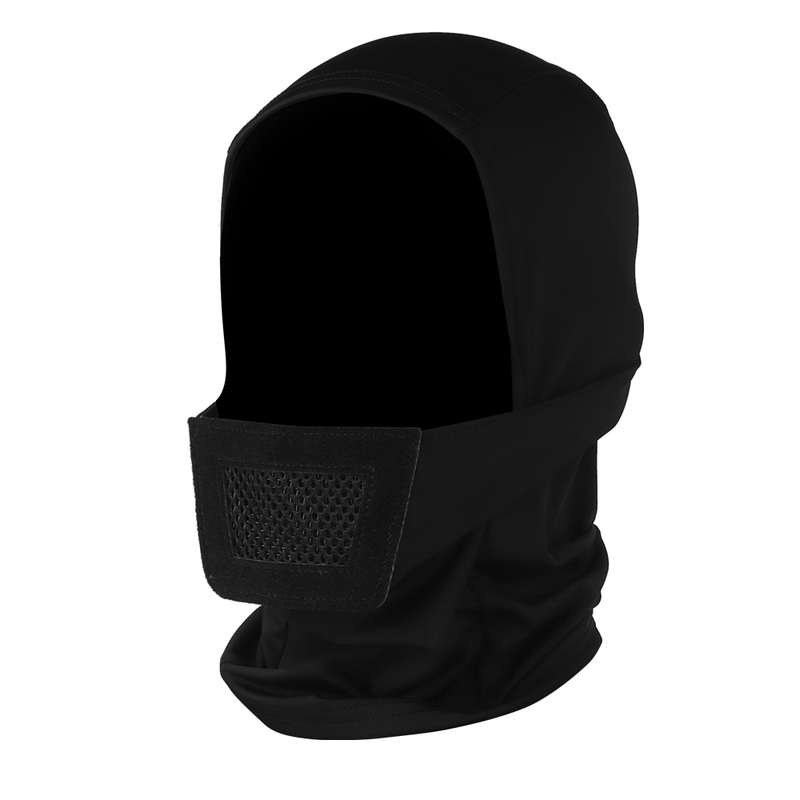 WST Knight Metal Face Mouths Protect Mask Black Color