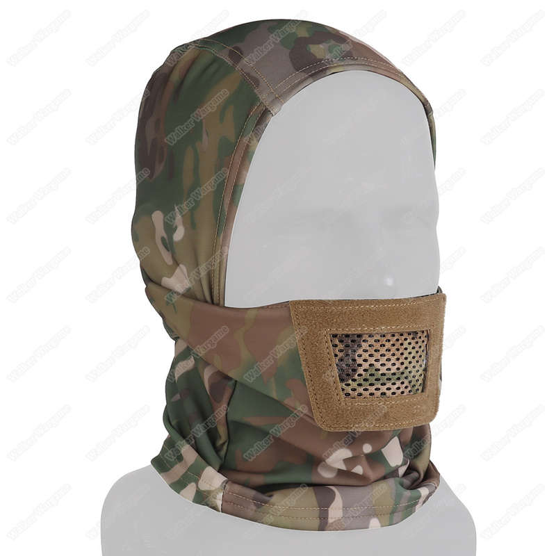 WST Knight Metal Face Mouths Protect Mask Multicam Color