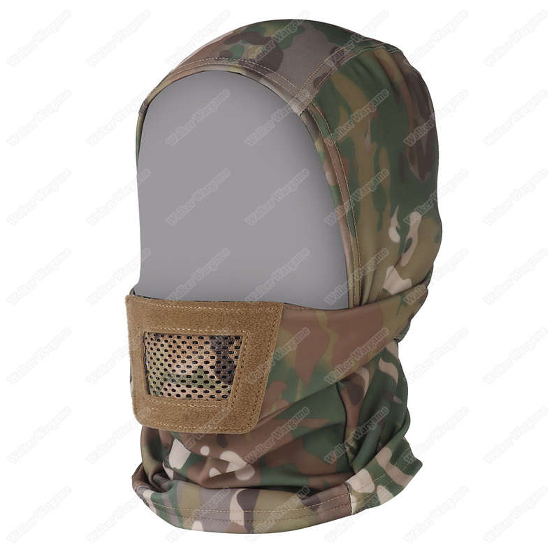WST Knight Metal Face Mouths Protect Mask Multicam Color