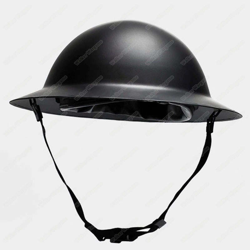 WW2 UK British Army Helmet MK2 Military Steel Helmet Black