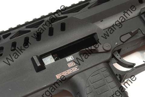 WE SMG8 MP7 Green Gas Blow Back SMG - Black