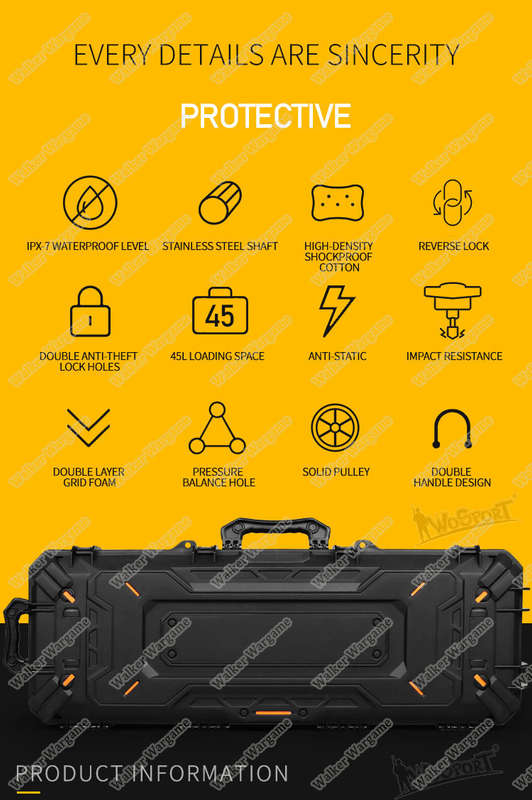 WST 43incl 109cm Rifle Carry Case With Wheel