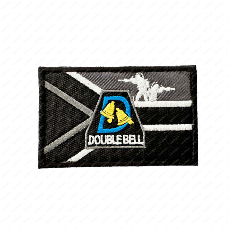 WWG162 Double Bell AEG South Africa Velcro Patch - ACU Dark Color