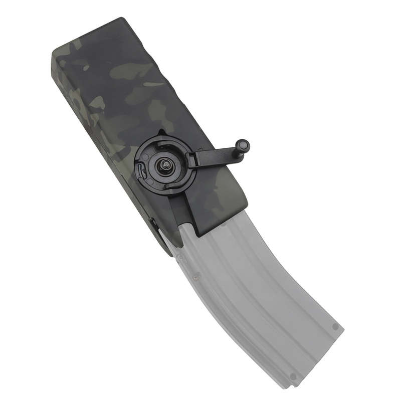 WST Sidewinder Airsoft BB Speed Loader 1000rds Capacity (For M4 Mag) Multicam Black