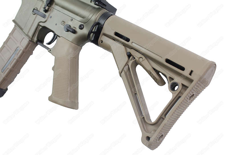 Double Bell 080 Short TTI TR-1 Metal Electric Airsoft Gun Tan Color