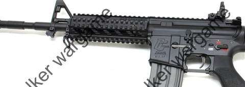 G&G GC16 Full Metal Combat Machine Raider-L Airsoft Rifle - Black