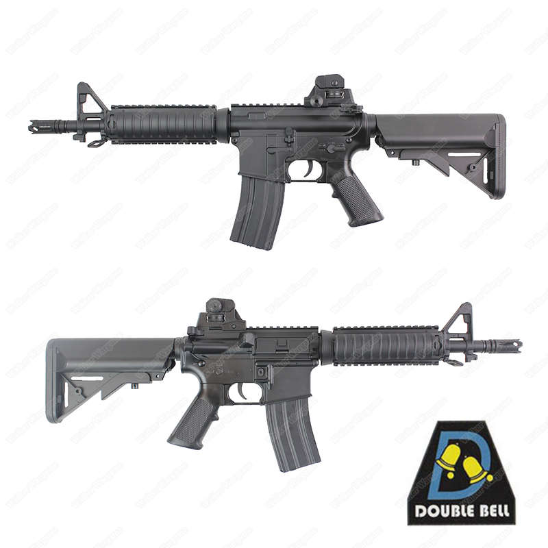 Double Bell BYT-02B M4 CQB Airsoft AEG Rifle w/ RAS II Rail System
