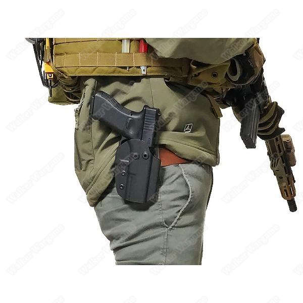 FMA KYDEX IWB OWB Left / Right Hand Holster For Glock Pistol Black Model B