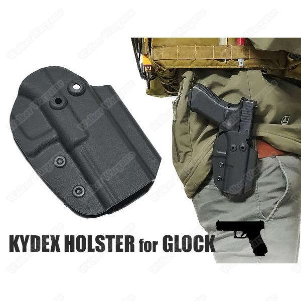 FMA KYDEX IWB OWB Left / Right Hand Holster For Glock Pistol Black Model B