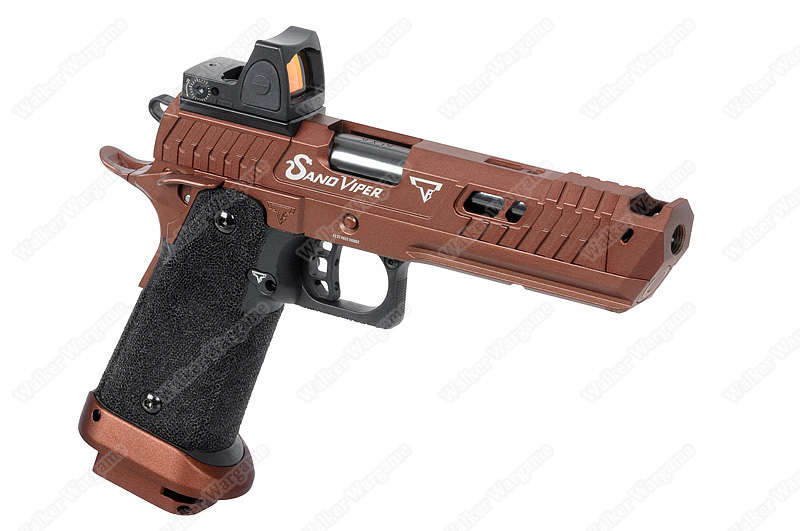 Double Bell 304A TTI JW4 Sand Viper MOS Green Gas Pistol Tan