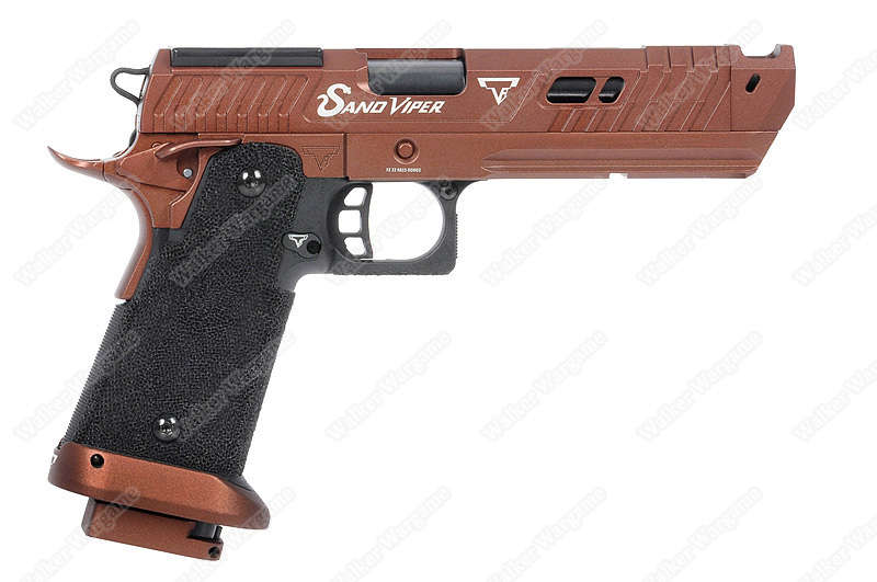 Double Bell 304A TTI JW4 Sand Viper MOS Green Gas Pistol Tan
