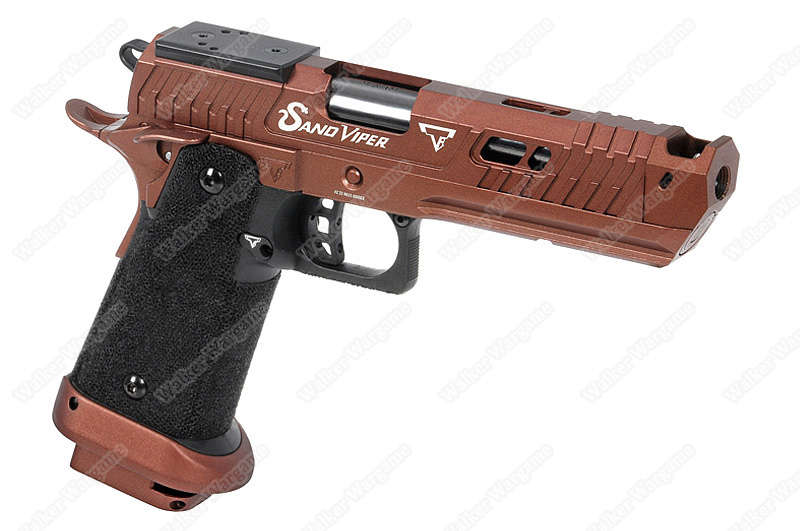 Double Bell 304A TTI JW4 Sand Viper MOS Green Gas Pistol Tan