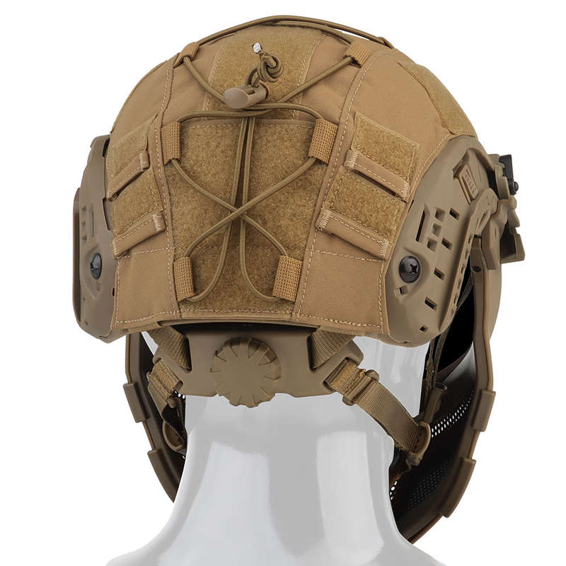 Tan WST FPL FAST Helmet Fully Protected Version Light Weight Mask + Goggle 5 in 1 set