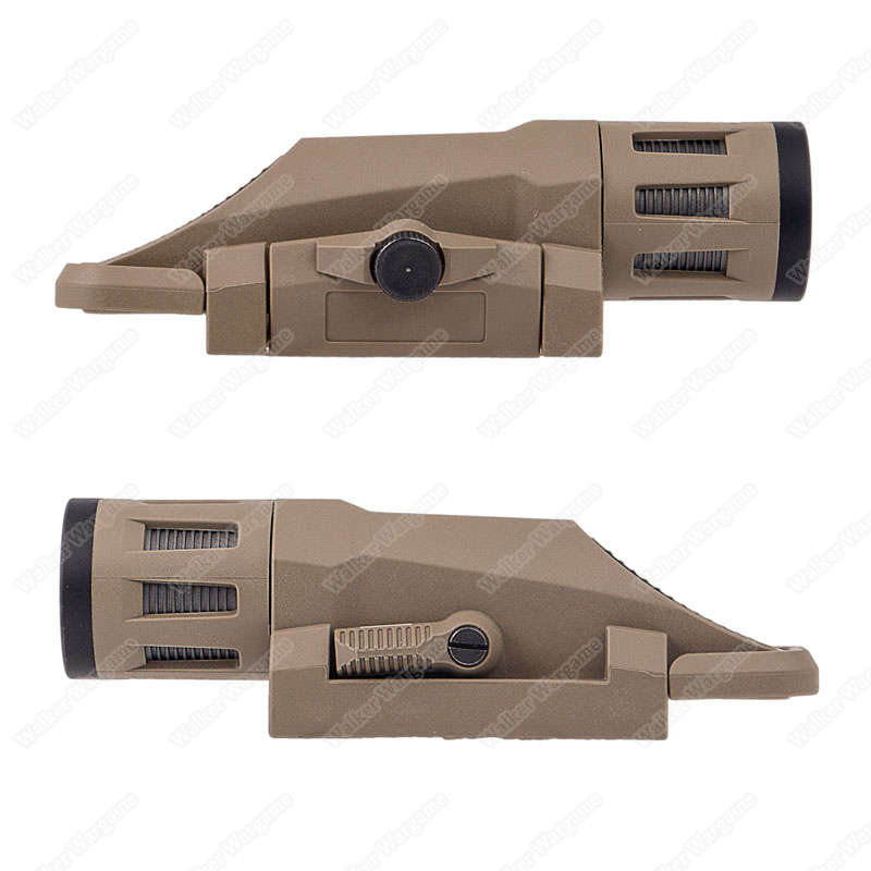 ANS WMLX Gen 2 Tactical Flashlight 800 Lumen for Picatinny Rail Black