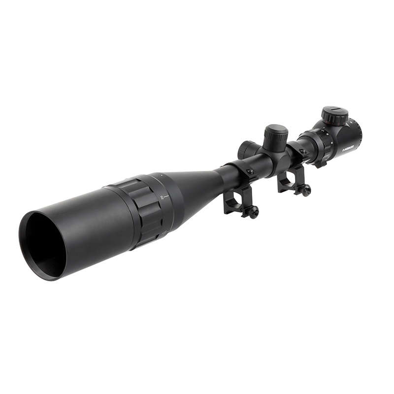 6-24x50 AOEG Red/Green Illuminated Rifle Scope With Mount