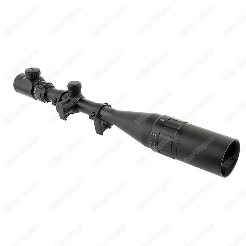 6-24x50 AOEG Red/Green Illuminated Rifle Scope With Mount