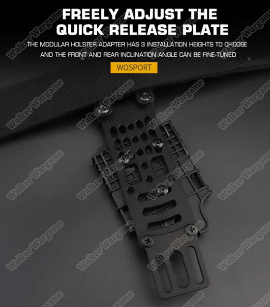 WST Modular Holster Adapter Panel - Multicam