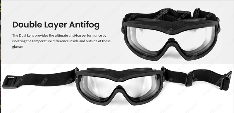 Novritsch Antifog Safety Goggles - Large