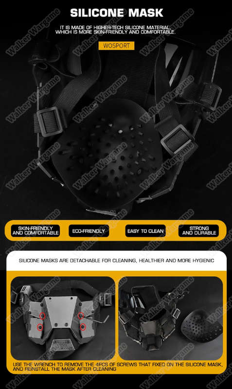 WST Cyberpunk Commander Face Mask