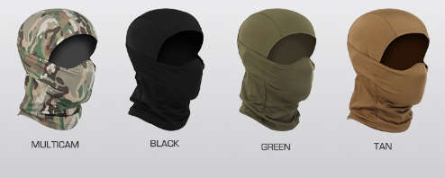 WST Gen2 Balaclavas Face Mask With Silicone Pad Protact - Multicam