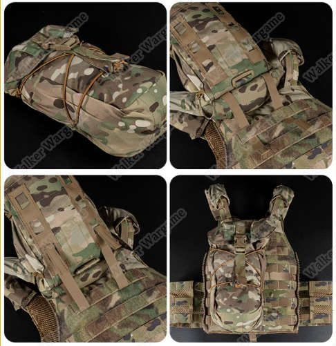 WST Molle GP Multifunctional Accessory Bag - Fit HPA Bottle Multicam
