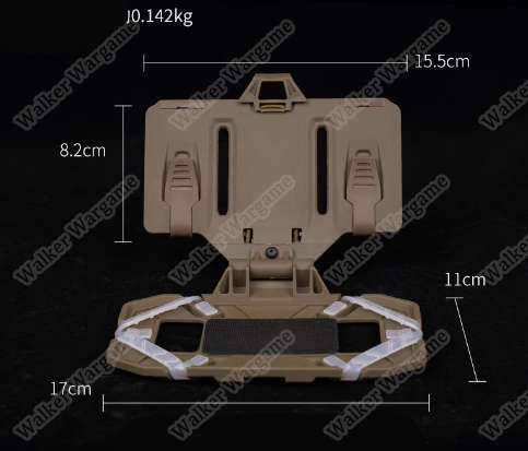 WST Molle Folded Navigation Board - Tan