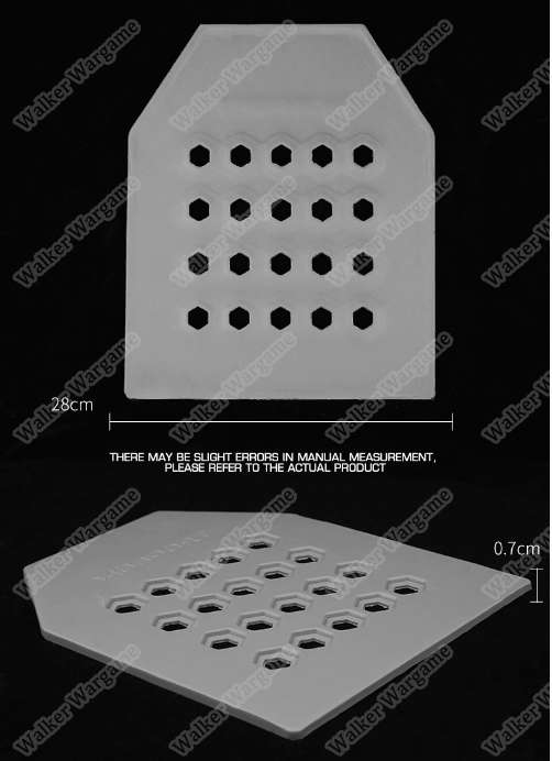 WST Light Weight Dummy Plate For Airsoft Vest * 1