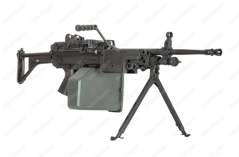 Classic Army M249 MK1 Folding Stock SAW Light Machine Gun Airsoft AEG