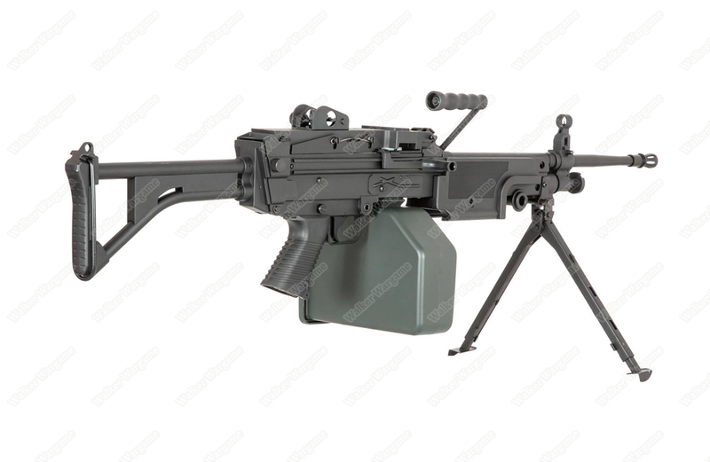 Classic Army M249 MK1 Folding Stock SAW Light Machine Gun Airsoft AEG