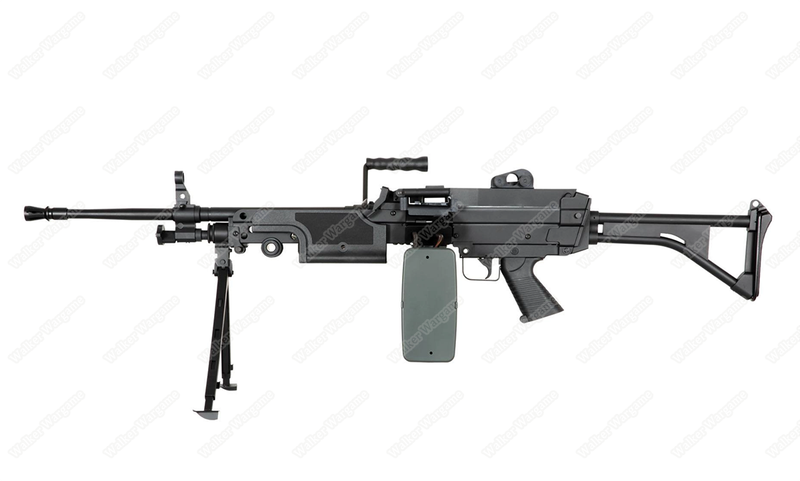 Classic Army M249 MK1 Folding Stock SAW Light Machine Gun Airsoft AEG