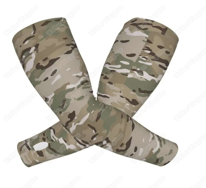 Camouflage Arm Sleeves UV Sport Quick Dry Sleeves - Multicam
