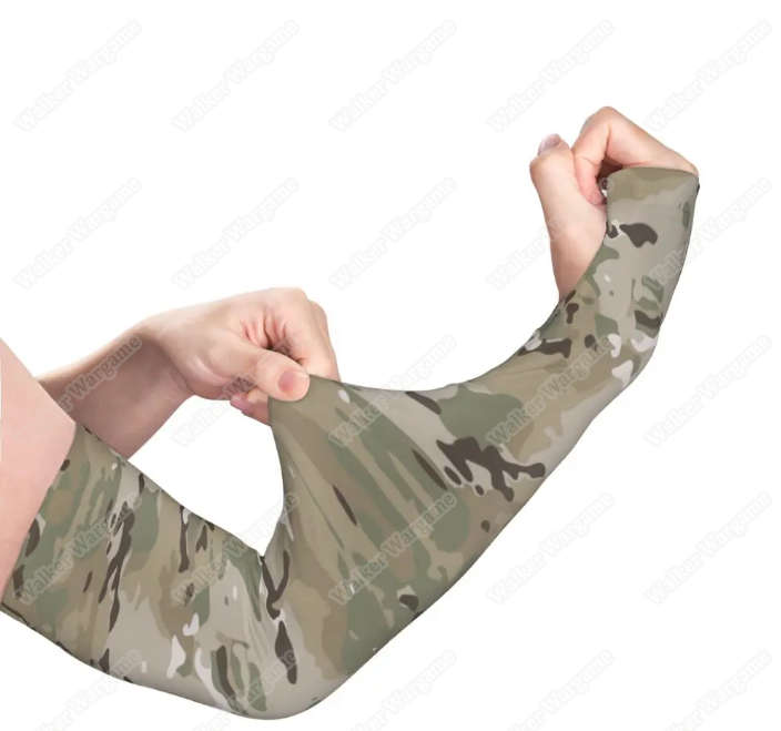 Camouflage Arm Sleeves UV Sport Quick Dry Sleeves - Multicam
