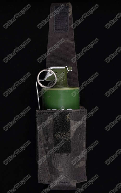 Multicam WST Smoke Grenade Molle Pouch Laser Cut Light Weight GP04