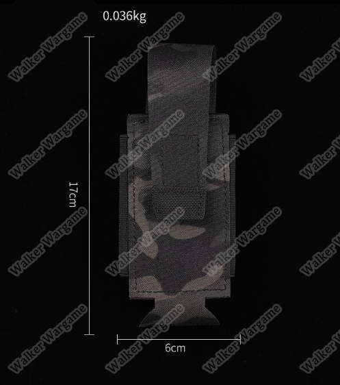 Multicam WST Flashbang Molle Pouch Laser Cut Light Weight GP03