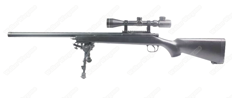 Double Bell 201E VSR Bolt Action Sniper Rifle With Bipod Scope package