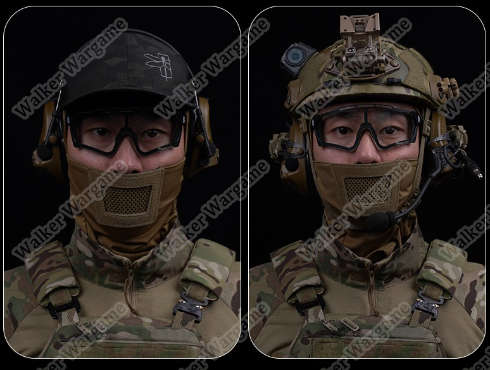 WST Knight Metal Face Mouths Protect Mask Multicam Color