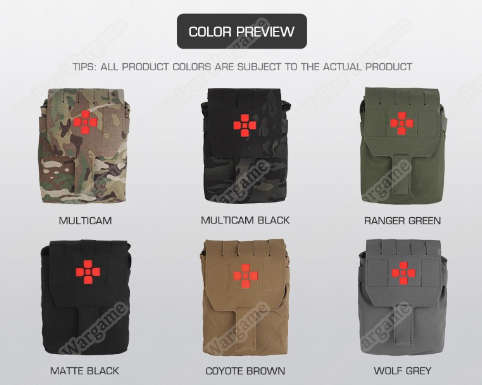 WST Large Rapid Deployment First-Aid Kit Medic Bag Tan