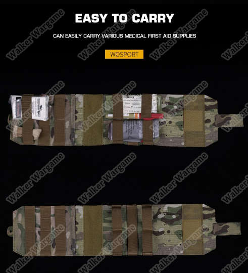 WST Large Rapid Deployment First-Aid Kit Medic Bag Tan
