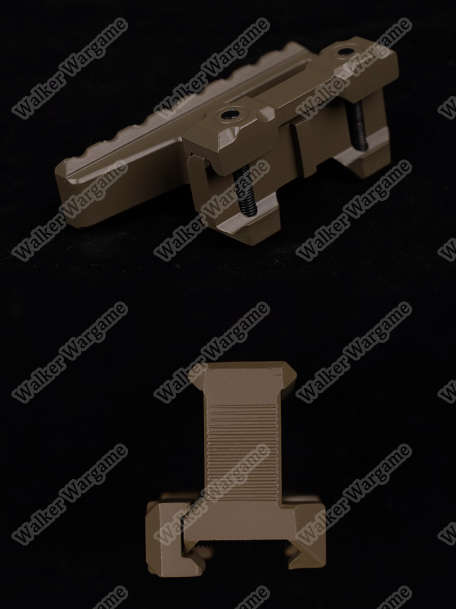 WST Picatinny Riser Mount E style - EX-058 Tan
