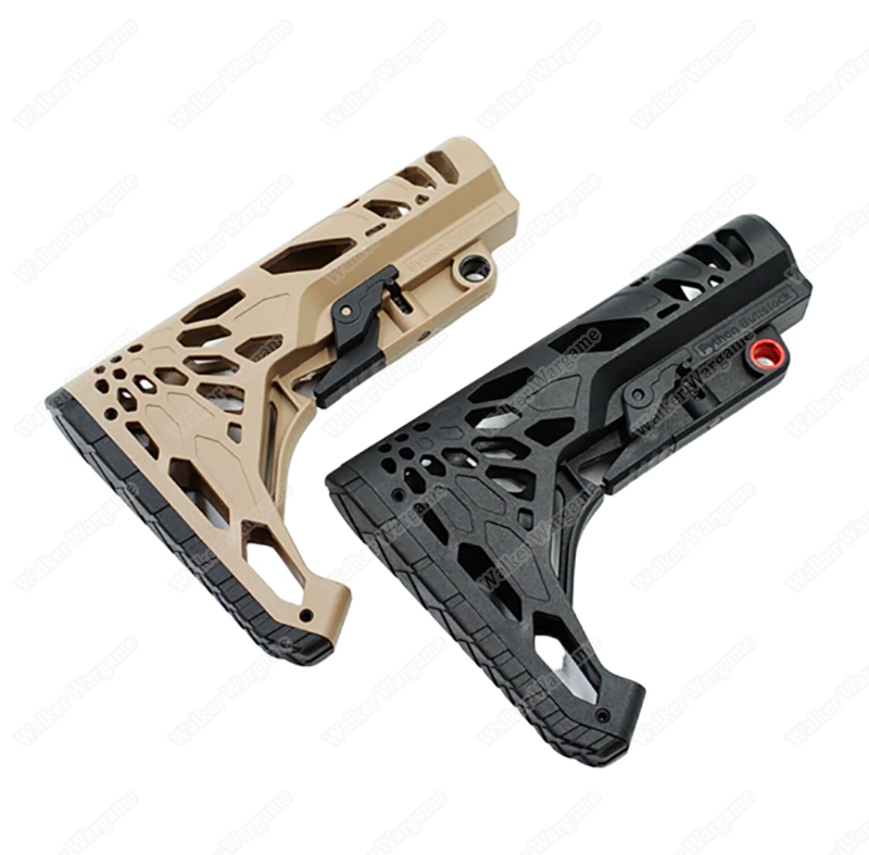 Tactical M4 Python Pattern Butt Stock Black