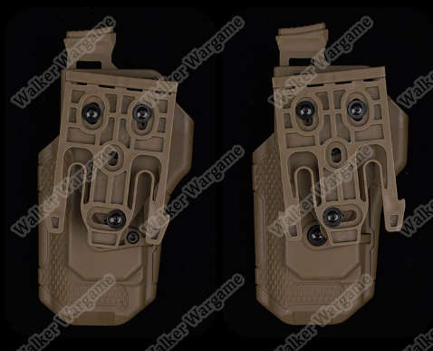 WST GB84 Pistol Universal Holster Mid Ridge Black