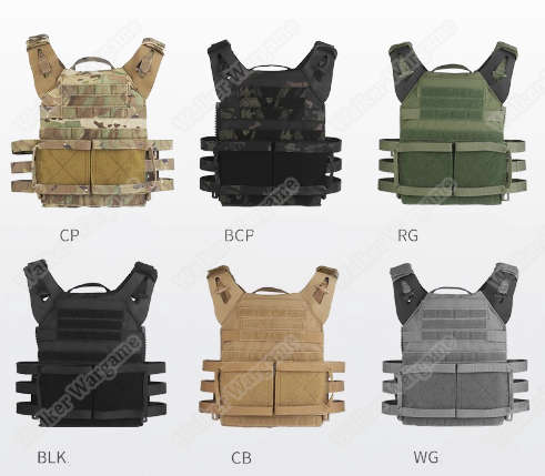 WST JPC 2.0 Molle Tactical Vest - Black