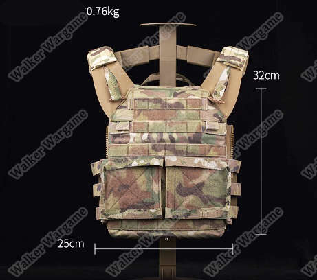 WST JPC 2.0 Molle Tactical Vest - Black