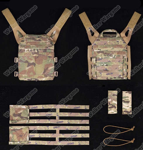 WST JPC 2.0 Molle Tactical Vest - Black