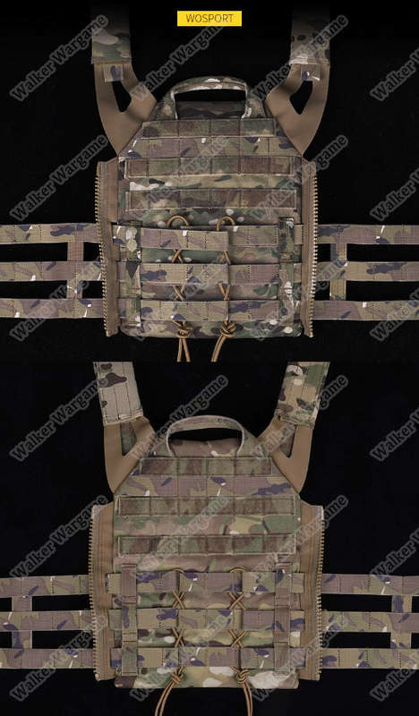 WST JPC 2.0 Molle Tactical Vest - Black