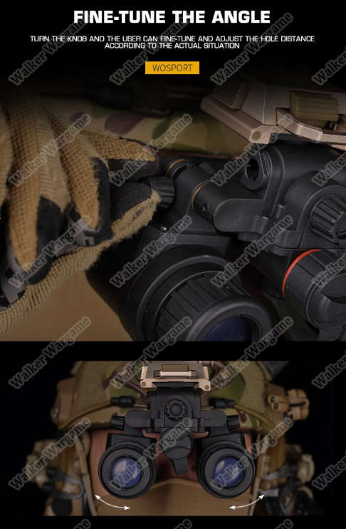 WST AN/PVS31 Binocular night vision With LED Functiion model HL-ACC-68-BK